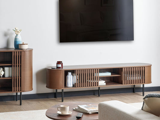 TV Stand TAROON Dark Brown