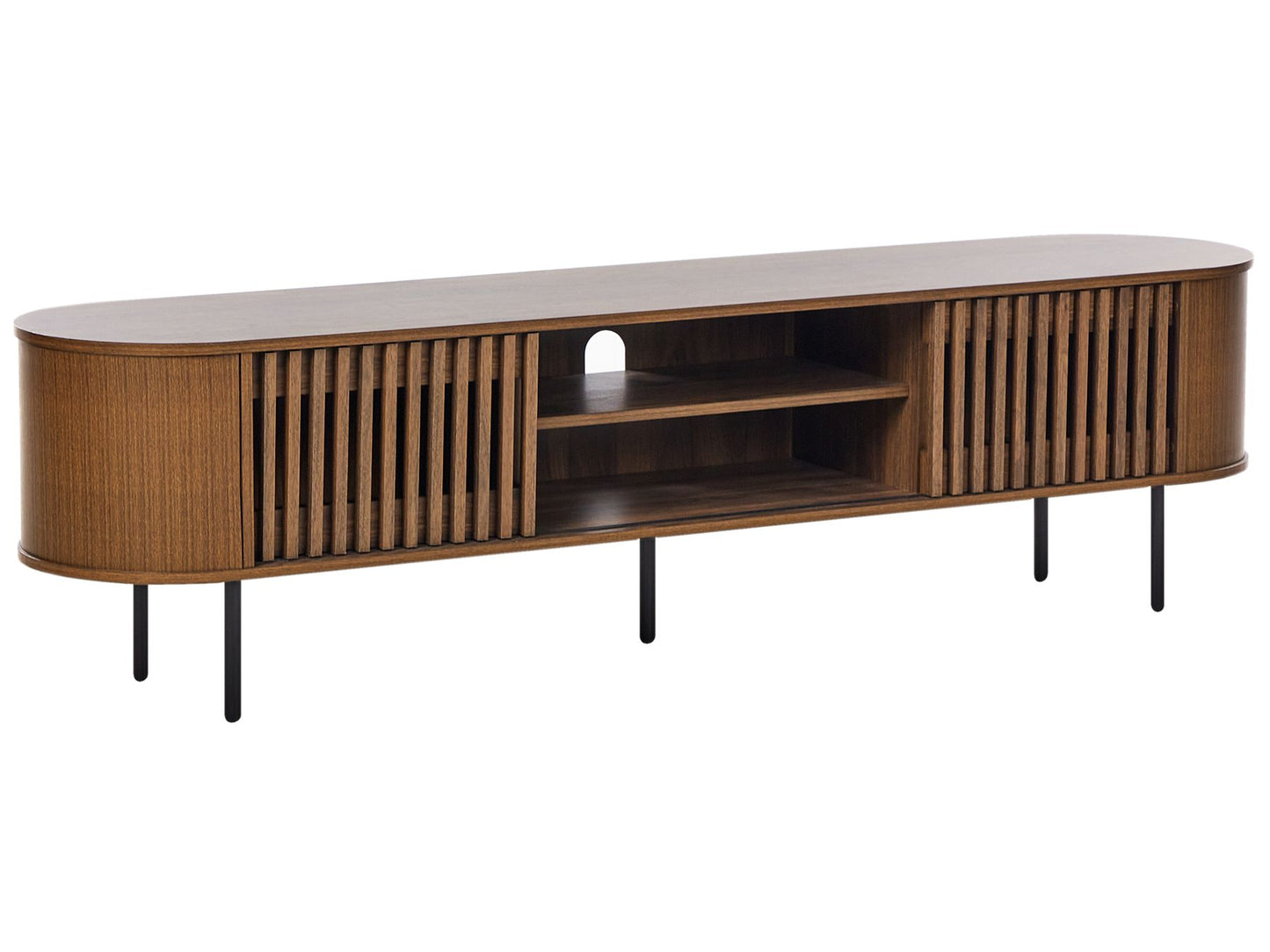 TV Stand TAROON Dark Brown
